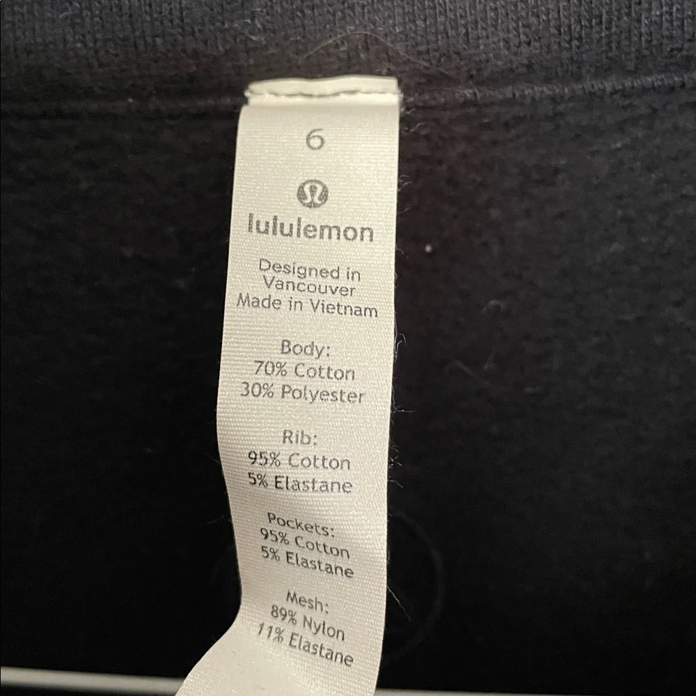 Lululemon Radiant Jacket Scuba Full Zip Sweater